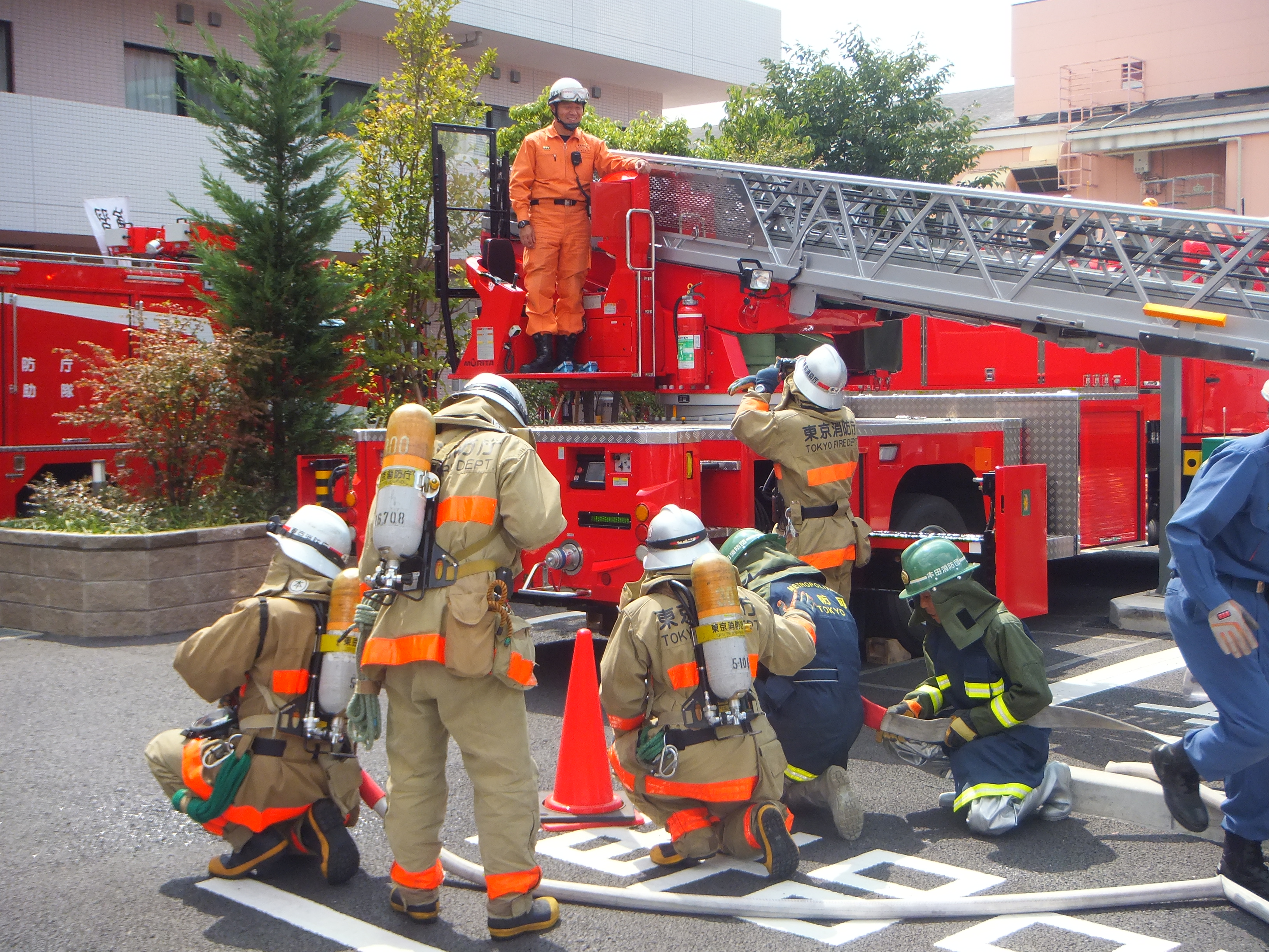 平成26年堀切中央病院消防訓練を実施しました